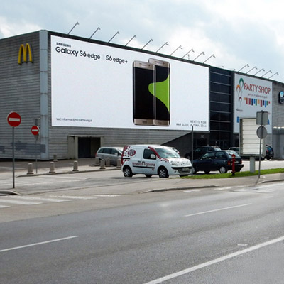 Oglaševanje na fasadah